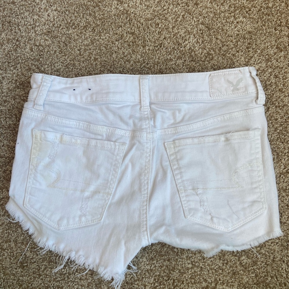 american esgle white shorts - Picture 2 of 2
